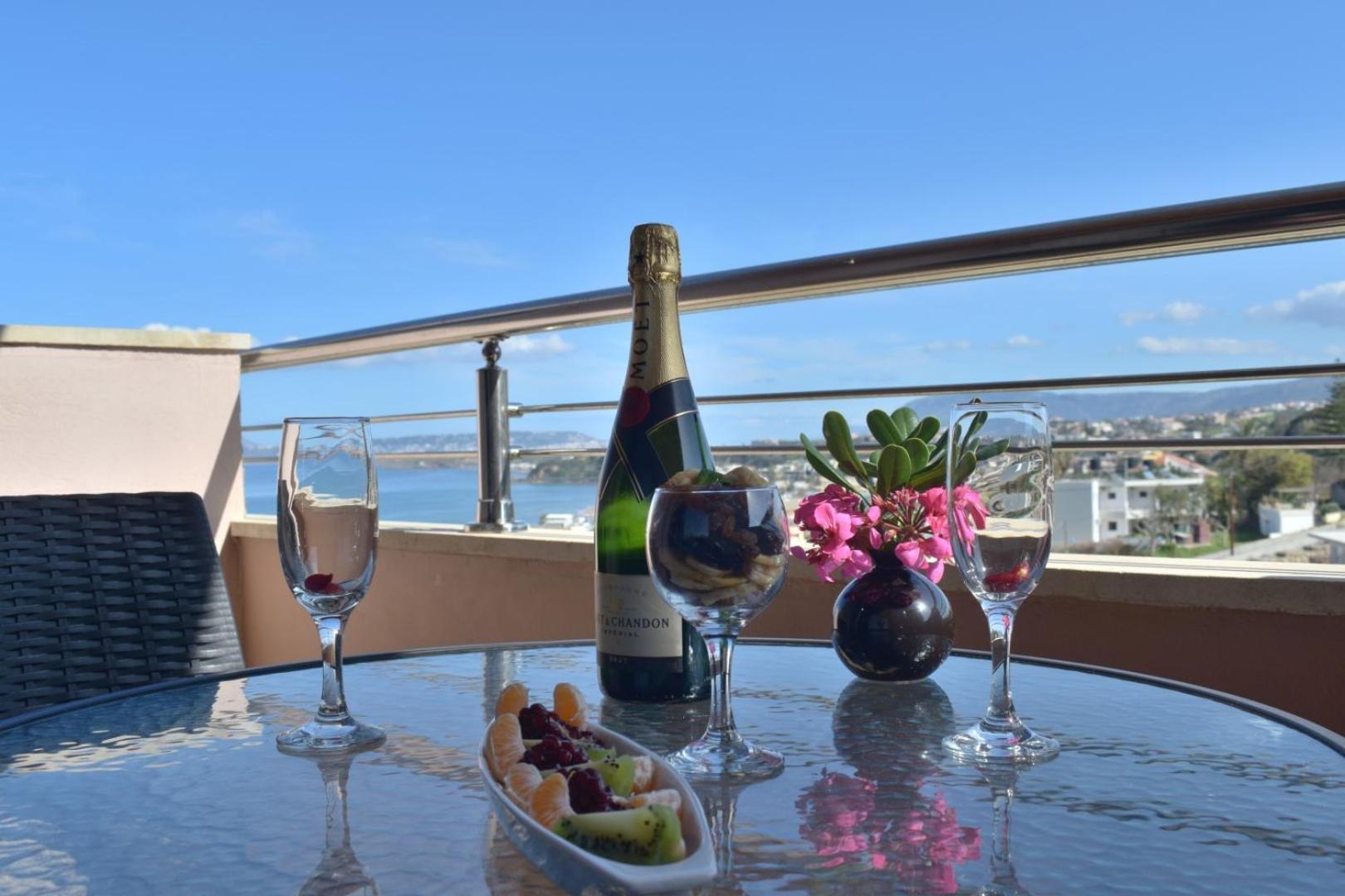 Galini Sea View Hotel Agia Marina Zewnętrze zdjęcie